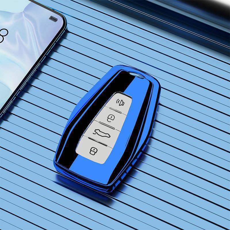 Чехол для ключей Geely Geometry E Firefly: Звездное небо 2024 - Премиальный защитный чехол