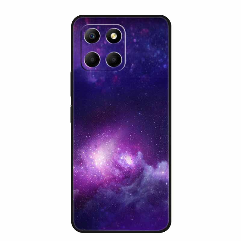 Чехол для Honor X6a Животные ТПУ Силикон Мягкая Задняя Крышка Телефона для Huawei Honor X6a HonorX6A 2023 Защитный Волк Черный Крутой Чехол