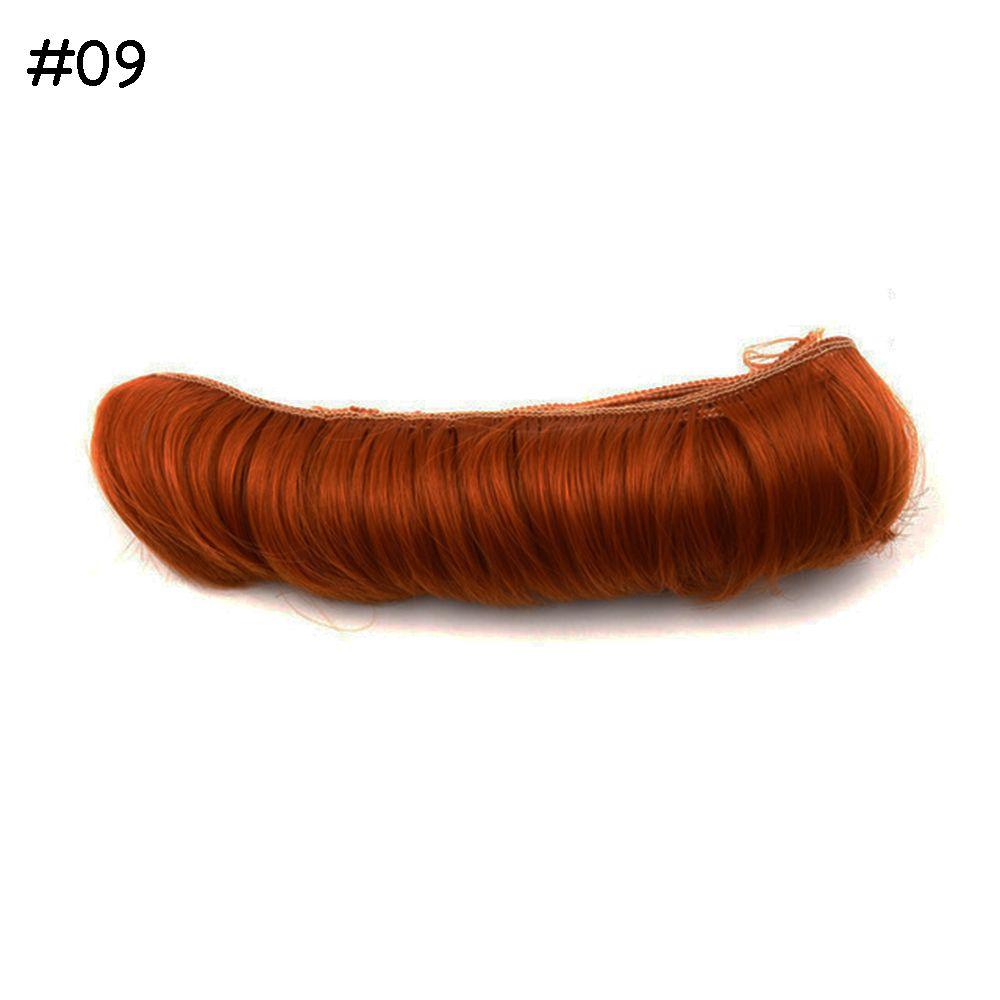 5CM Kids Gifts Accessories 1/6 1/4 1/3 Short Curly Wigs Toy Toupee Doll Fringe Hair Mini Tresses