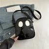 PU Halloween Ghost Bag Transparent Crossbody Bag Funny Clear Shoulder Bag  Kids Gifts