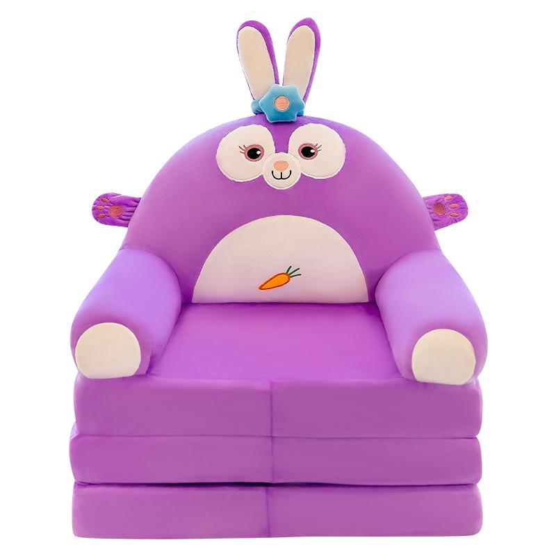 Folding Children'S Sofa Toys Kindergarten Baby Cartoon Seat Stool Lazy Sleeping Sofa Removable And Washable