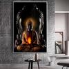 Modern Buddhism Canvas Art God Buddha Art Printed Canvas Painting Wall Picture Buddhism Poster Wall Decoration No Frame
