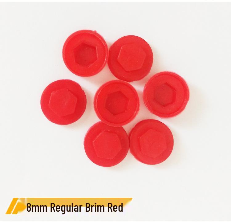 Waterproof Hexagonal Swallow Tail Self-Tapping Screw with Color Steel Resin Tile Nail and Plastic Protective Cap