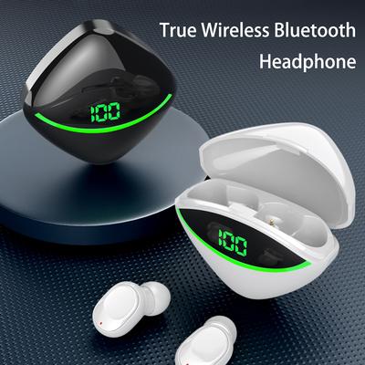 Беспроводные Bluetooth 5.3 Наушники TWS 9D Стерео Музыкальные HiFi Наушники с Микрофоном Умные Сенсорные Наушники Вставные Наушники с Шумоподавлением