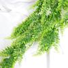 Simulated Persian Grass Rattan Hanging Fern Vine Green Plant Wall Decor