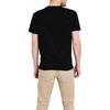 Calvin Klein T-Shirts Men's Black Crew Neck Moderate Straight Fit (Unisex) T-Shirts J30J324206 BEH