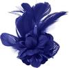 Popular bridal headgear creative feather hair accessories head flower stage party top hat elegant head flower headgear wholesale