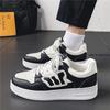Flat Men's Shoes Comfort Sneakers for Men White Casual Man Leather Shoes Outdoor Walking Flat Platform Shoe Chaussure Hommes