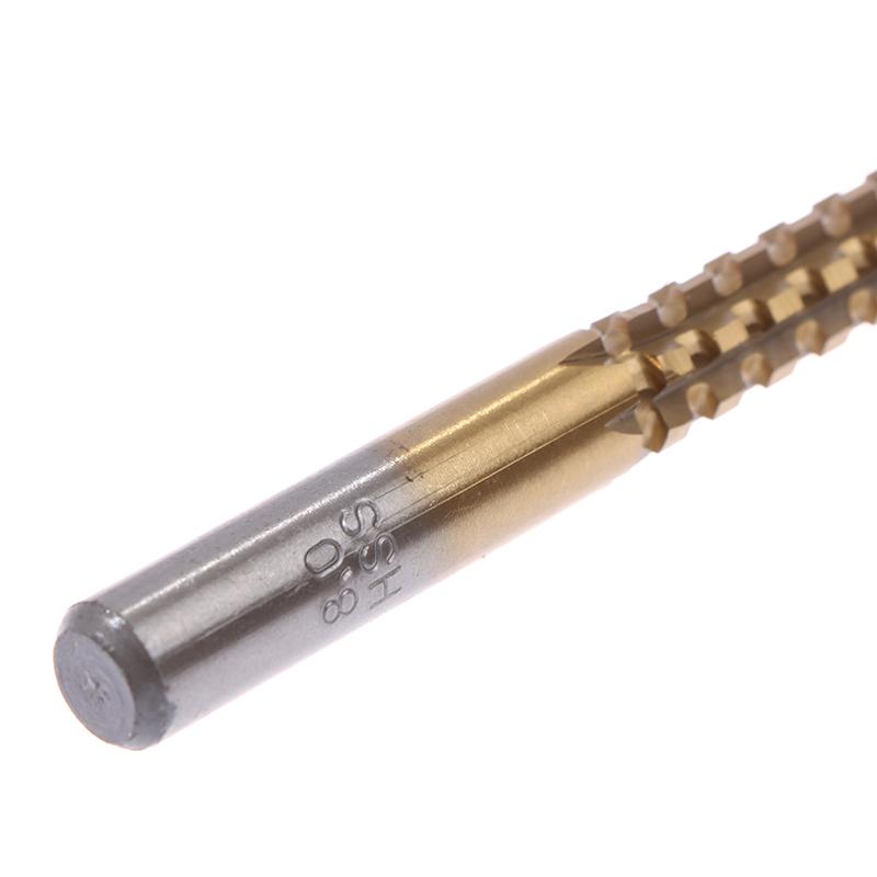 Набор из 6 шт. кобальтовых сверл с левой резьбой, метчик для винтов, метрический, комбинированный, сверло-метчик