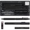 Pentel PP3003-AST Orlens Nero Black 0,3 мм Ограниченная серия Металлический пенал для стержней и нажимной ластик