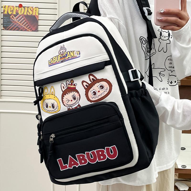 Рюкзак LABUBU Школьный рюкзак Рюкзак Детская сумка LABUBU Рюкзак для начальной школы Рюкзак для девочки Рюкзак для мальчика Школьный рюкзак 6 цветов