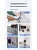Multifunctional Foldable Rotatable Vacuum Magnetic Phone Holder with Adjustable Height and Portable Mini Suction Cup