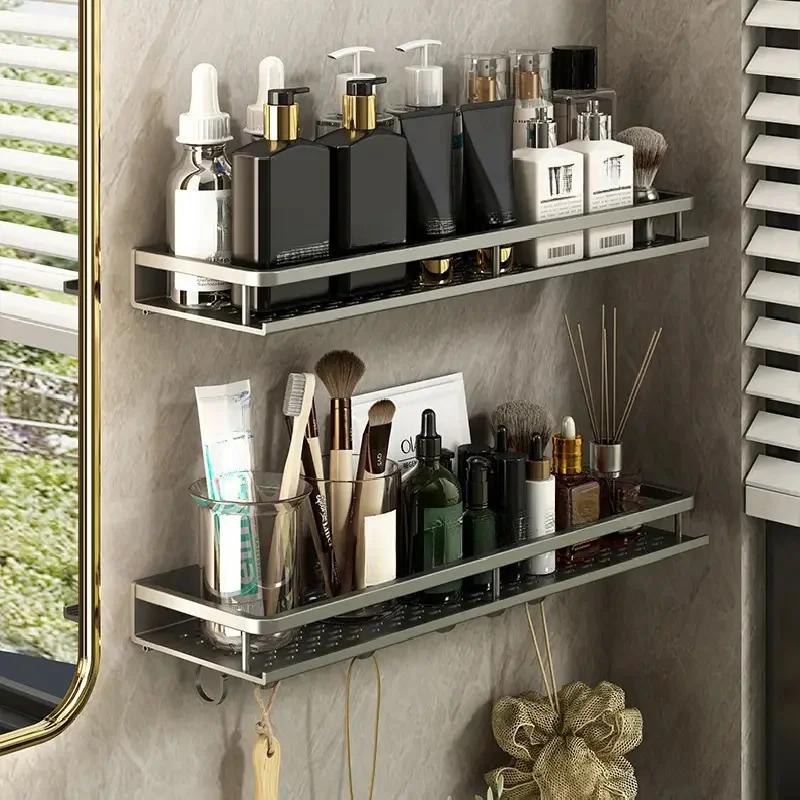Gun Gray Bathroom Storage Rack Towel Rack Storage, Cosmetic Stle, подходит для хранения предметов в ванной комнате, акриловая полка, держатель для мыла