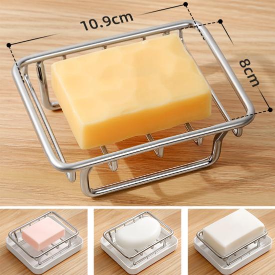 Стальная мыльница с независимым дренажным слоем, двухслойная конструкция, ванная комната