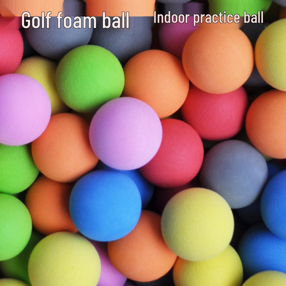 Цветной мяч для гольфа из пены ЭВА - Мягкий для тренировок паттинга в помещении и игрушка для питомцев