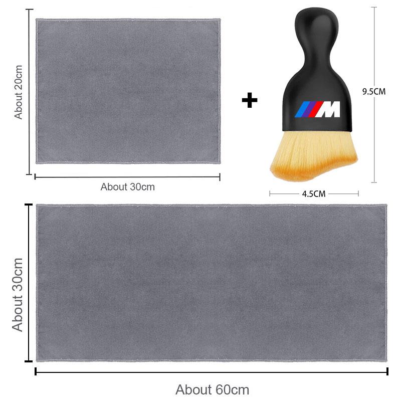 Мягкая щетка для чистки салона автомобиля, моющее полотенце, салфетка из микрофибры для чистки для BMW E36 F30 F30 F10 E92 E34 E46 E39 E38 E90 E60