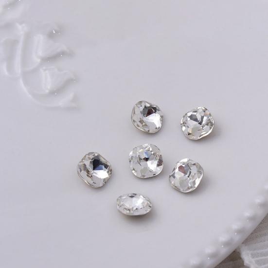 Изысканные стразы для ногтей, прозрачные, не выцветающие, декоративные