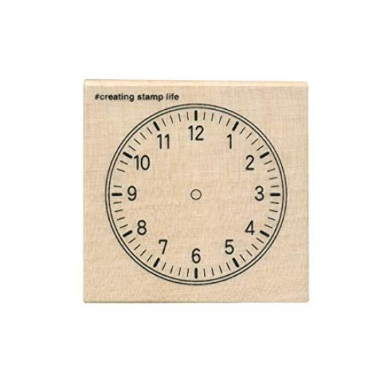 Face I Love Stamp F Clock Children's