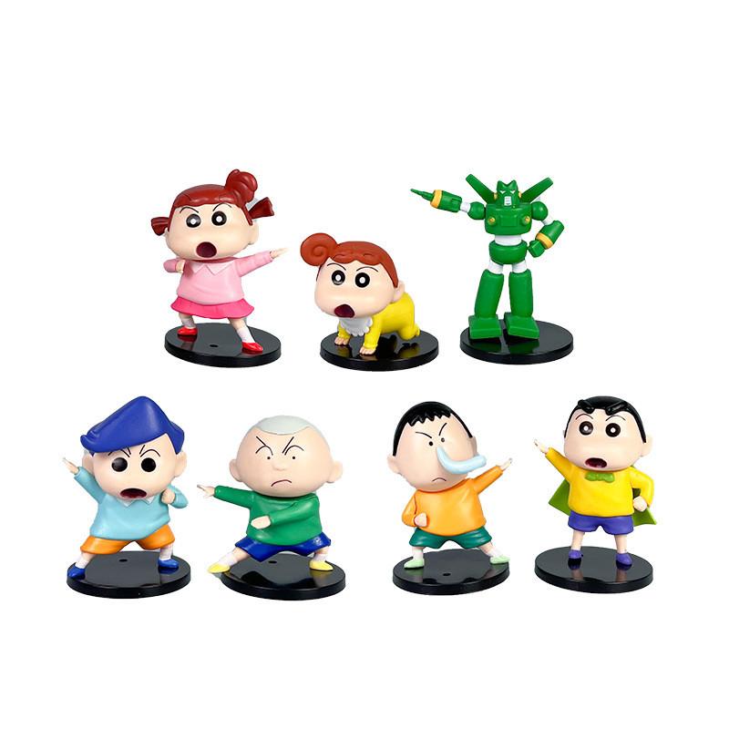 Shin Chan Crayon Pvc Action Figures Model Toys Desktop Decoration Gifts Kids