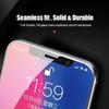 Ударопрочная 10D пленка из закаленного стекла для iPhone Xs/Xs Max/XR/X/6S/7 Plus/8