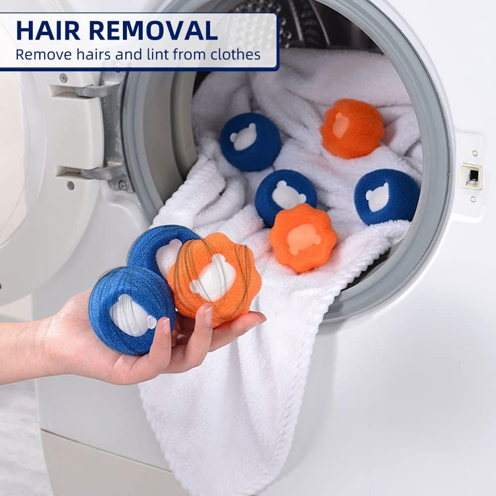 Bear Sponge Laundry Ball Lint Hair Remover Washing Machine Cleaning Ball Anti Tangle Cartoon Cleaner