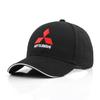 Universal Cotton Embroidery Baseball Cap for Mitsubishi Outlander L200 ASX Lancer Mirage Ralliart Pajero Triton Eclipse Sun Hat