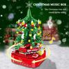 TOYLINX 506PCS Christmas Tree Building Kits Festive Build for Kids and Families DIY Music Box Creative Xmas Building Toy Set