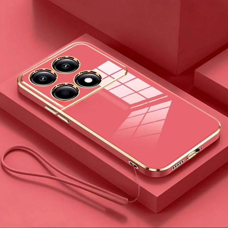 Модный чехол с покрытием для Xiaomi 15 14/13/T Pro Ultra POCO X7 X6 F6 M6 Pro 4G 5G Мягкий тонкий силиконовый противоударный чехол для телефона