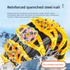 1/5/10PCS Heavy Duty Snow Chains Universal Fit for Car Truck SUV Ice Snow Traction Fishbone Design Durable Anti Slip Chains