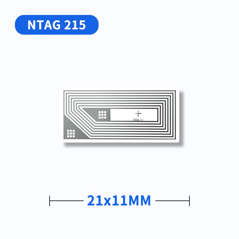 Стикер NFC 213 с сенсорным слоем: Открыть URL для музыкальных ссылок – Электронная метка 215