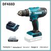 Makita DF488D 18V Cordless Driver Drill CN plug (adapter included)