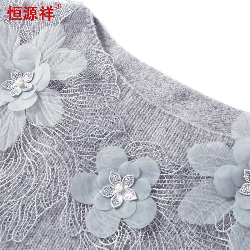 Hengyuanxiang Women's Pure Wool Boat Neck Base Layer Sweater