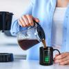 MUGKISS Sensitive Tea 11 Новинка Керамическая Нагреваемая Кофе Охлаждающая Новый Рождественский Подарок Меняющая Цвет Кружка, унц., Кружка с Зарядкой от Батареи, Кружка, Года