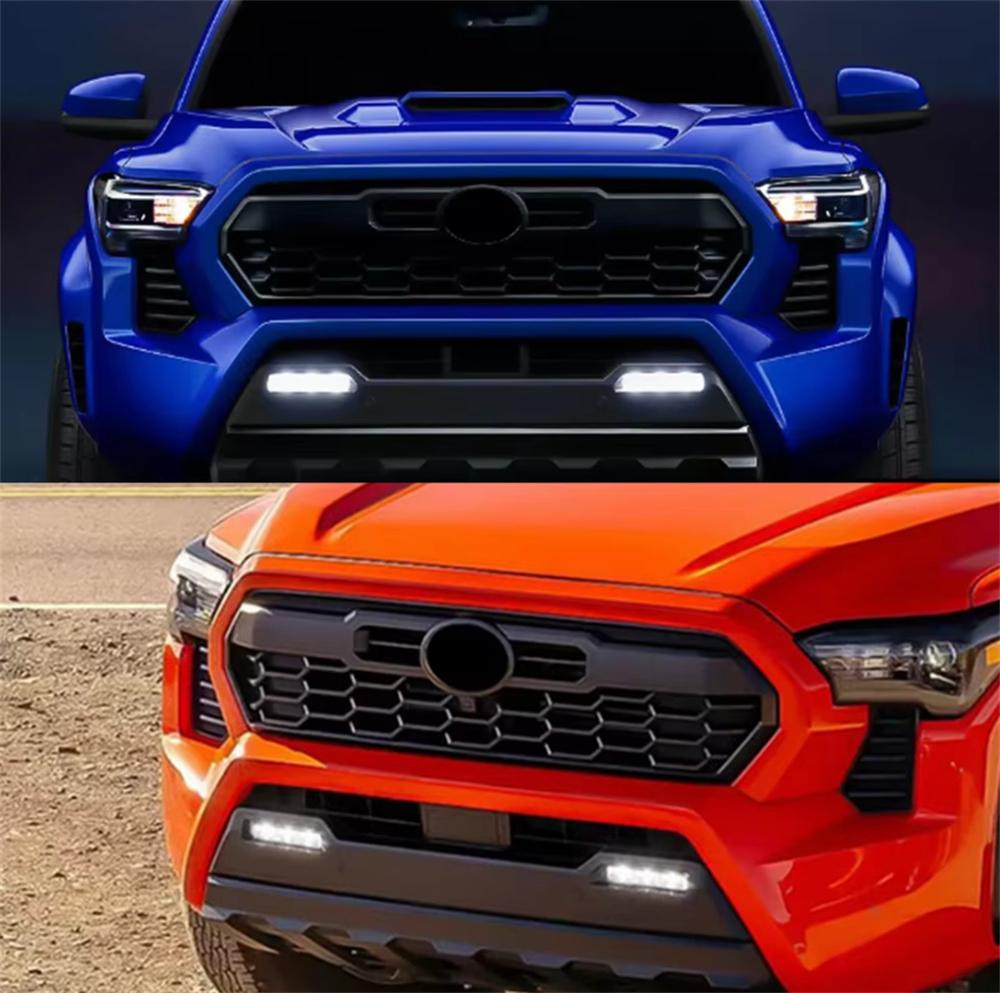 For 2024-2025 Toyota Tacoma LED Fog Lights Kit W/ Amber LED Signal Lights Wires