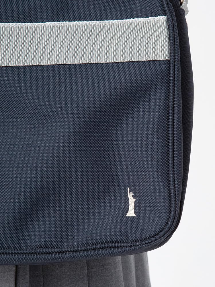 Сумка через плечо Venus 4219030 Navy x Silver F [East Boy] женская (580)