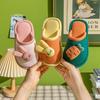 Spring And Autumn Indoor Home Household Non-slip Couple Cute Cotton Linen Cloth Four Seasons Slippers