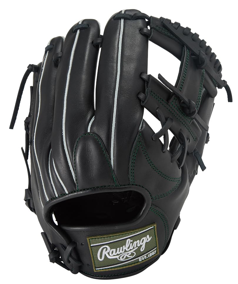 Rawlings HYPER TECH R2G Soft Baseball Glove for for Throwers (GR5FHT934FS) Infielders, Black, 11.5 Inches, Right-Handed