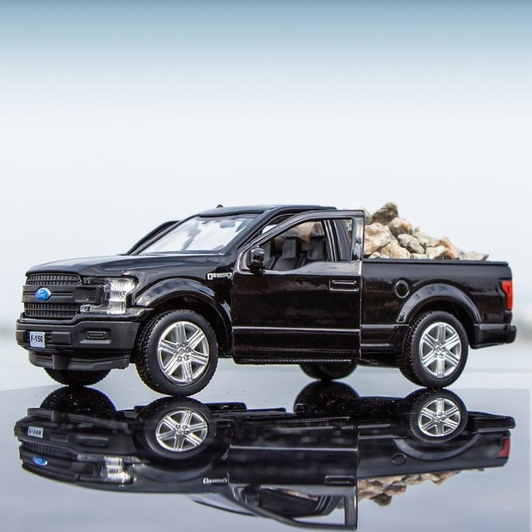 Ford F150 SVT Raptor 2018 Пикап Симулятор Литье под давлением и Игрушечные Транспортные Средства Машинка с инерционным механизмом и открывающимися дверями RMZ city 1:36 Коллекционных Моделей из Сплава