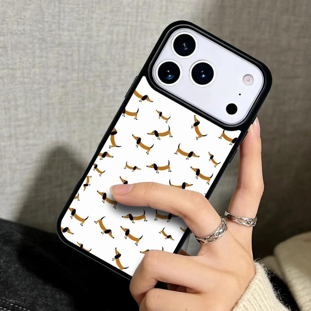 Чехол Case для iPhone 17 Air 16 Pro Max 15 Plus 11 13 Mini 14 12 Задняя крышка телефона Милый Далматинец Горячий