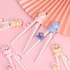 Cartoon Tableware Toughness Baby Eating Helper Training Beginner Chopsticks Learning Chopsticks