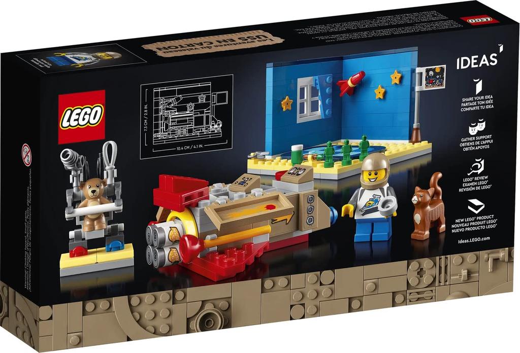LEGO Ideas USS Картонный Космический Корабль Путешествие 40533