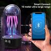 Creative Speaker Mobile Mechanical Jellyfish Bluetooth Speaker Colorful Lamp Octopus Audio Loudspeaker Box Home Desktop Ornaments Gift