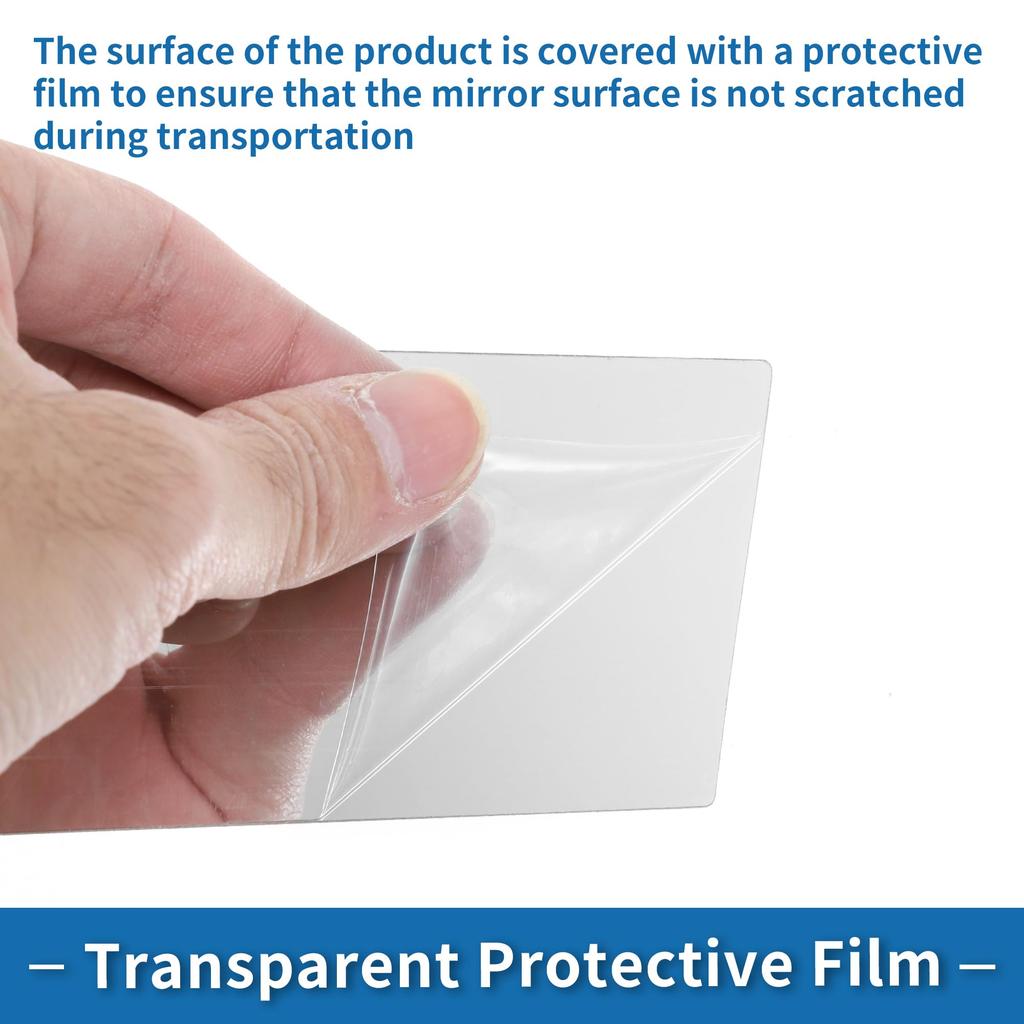 ABSOPRO Door Pillar Window Trim Stickers for Pillar Door Outer Exterior Covers for Mitsubishi Outlander Silver Tone Anti-Scratch Posts, 2011-2014,