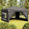 VidaXL Folding Reception Tent with Walls Camping Gazebo Outdoor Pavilion Garden Gazebo Marquee Patio 93523