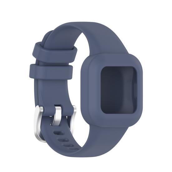 Watch Band One-piece Wrist Bracelet Strap Soft Silicone Watchband for Garmin Fit JR3/Vivofit