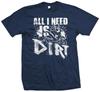 Футболка унисекс Camiseta Motocross Camiseta Todo i Need Es Dirt Suprecross Dirt Bike Camiseta