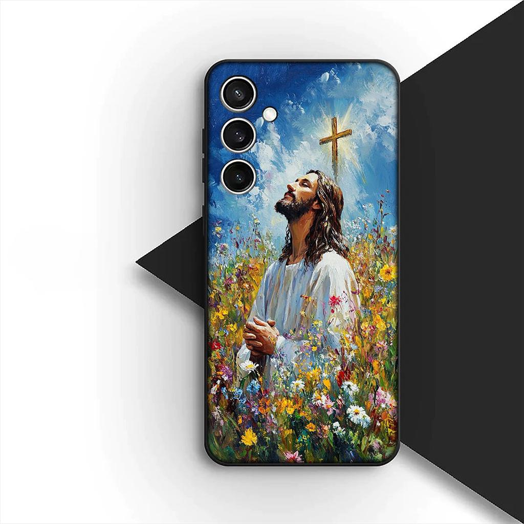 for Huawei P30 P20 Mate 20 Lite Pro Y7a Y6P Y7 2019 Nova 5T 3I p30Lite Phone Cover Soft Case God Christian Jesus Judah Christ