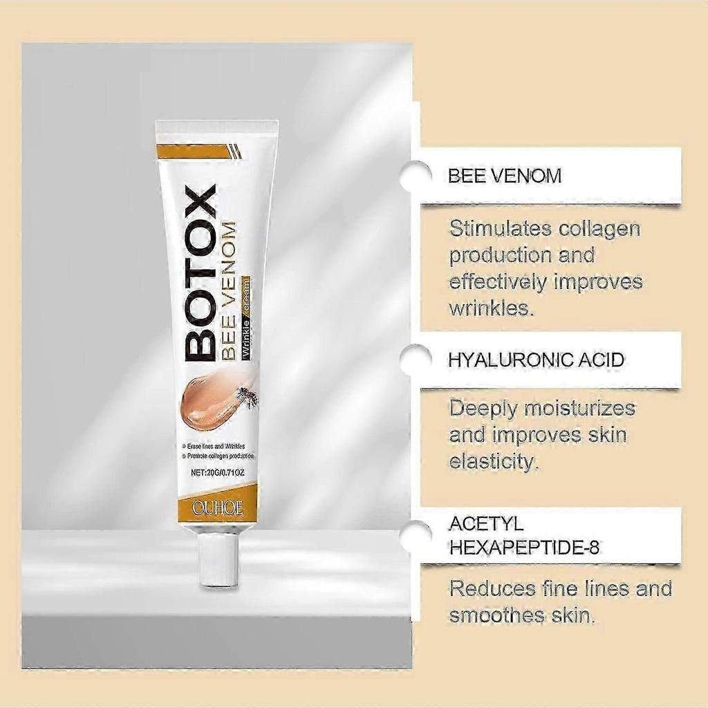 6x Bee Venom Wrinkle Removal Cream, Bee Venom Anti-wrinkle Firming Cream, Bee Venom Cream