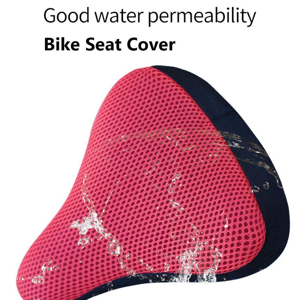 3D Soft Cycling Cushion Breathable Saddles Bike Seat Cover Bicycle Saddle Cycling Silicone Seats