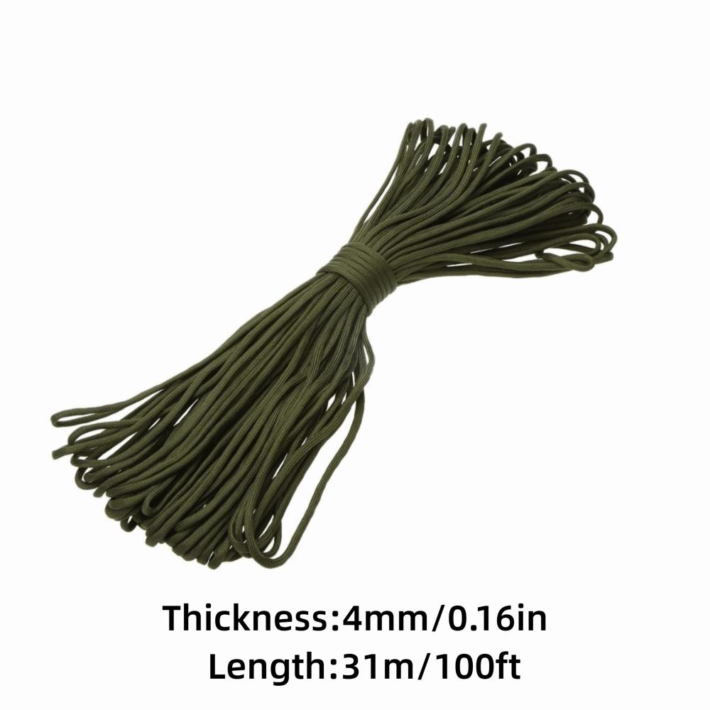 Durable Survival Rope 7 Strand Emergency Tool Practical Parachute Cord  Camping Gear